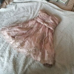 Strapless Semi-formal Dress